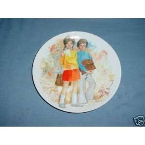  Limoges Emilie & Philippe by Paul Durand Collector Plate 