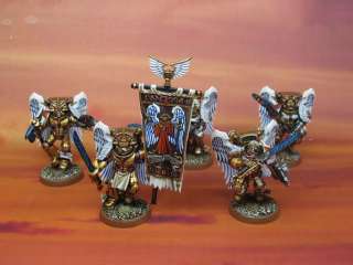 Warhammer 40K painted Blood Angels Sanguinary Guard  