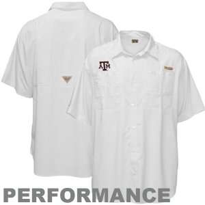  Columbia Mens Collegiate Tamiami Shirt( School Texas A&M 