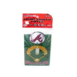  Atlanta Braves Switch Plate Cover Case Pack 72 Sports 