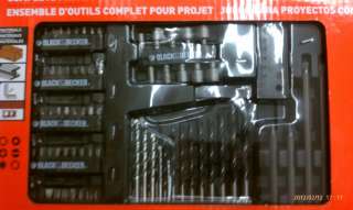 200 Complete project Black and Decker set MORE PICTURES LOOK 