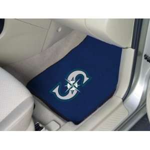 MLB   Seattle Mariners Seattle Mariners   Car Mats 2 Piece Front 