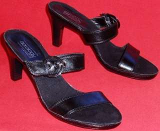 NEW Womens AEROSOLES Black Sandals Pumps Dress Shoes 8  