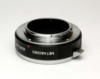 Front and rear surface is satiny , just like your ALPA lens & camera 