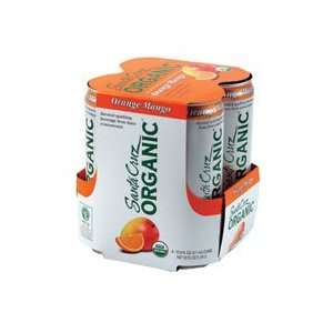  Sparkling, Organic, Orange Mang, 4/10.5oz (pack of 6 
