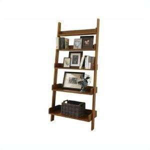  Riverside Lifestyles Leaning Bookcase Elan Casual Cherry 