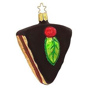  Chocolate Torte Glass Ornament