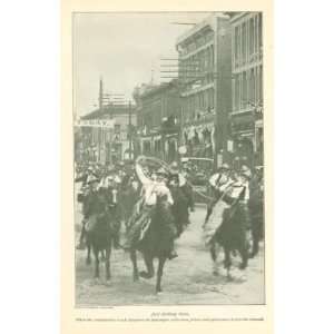 1904 Cowboy Carnival Rodeo Cheyenne Wyoming Elton Perry Esther Pawson 
