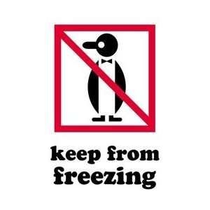  Keep From Freezing Label