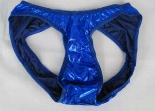 sexy mens underwear thong G string size (Waistline27 29) blue #312 