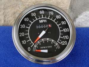 COMBINED SPEEDO AND TACHOMETER FOR HARLEY DAVIDSON FL FX & FXWG