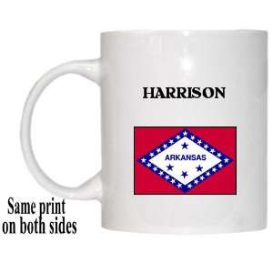   US State Flag   HARRISON, Arkansas (AR) Mug 