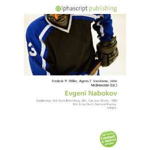  Evgeni Nabokov (9786134183741) Books