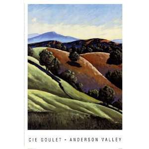 Anderson Valley Finest LAMINATED Print Cie Goulet 13x19