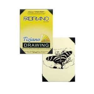  Fabriano Tiziano Strap Pack 9.5×12   Yellow Tones 