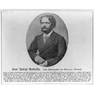  Gyula Count Andrassy,1823 90,Prime Minister of Hungary 