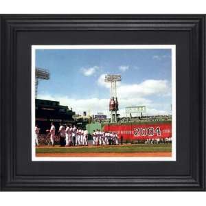  Boston Red Sox Fenway Park Ring Ceremony Framed Unsigned 