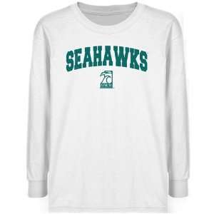 UNC Wilmington Seahawks Youth White Logo Arch T shirt 