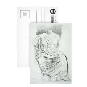  Study of Sculpture from the Elgin Marbles (pencil on 
