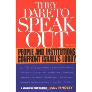   Institutions Confront Israels Lobby [Paperback] Paul Findley Books