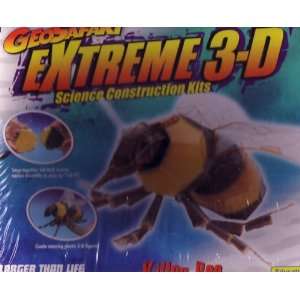  Extreme 3 D Killer Bee Science Construction Kit Toys 