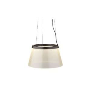   Duke   LED Suspension, Satin Nickel Finish with Clear/Fizz Glass