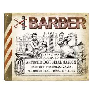  Barber Shop sign Antique Style wall decor Hair Stylist art 