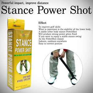 New Golf Swing Training Aids   Golf Stance Power Shot  