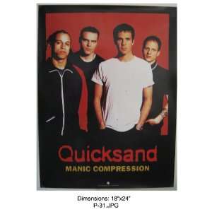  QUICKSAND Manic Compression 18x24 Poster Everything 