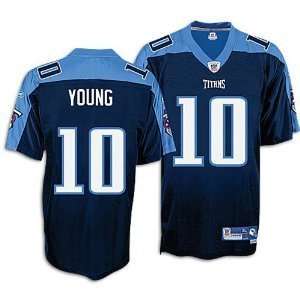  NFL Vince Young #10 Tennessee Titans Jersey Blue Sports 