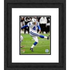  Framed Adam Vinatieri Indianapolis Colts Photograph 