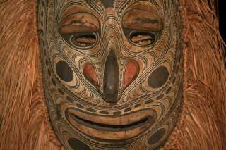 Masque Iatmul, art tribal papou, ethnic mask, palimbei  
