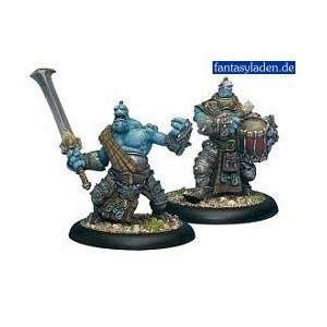  Fennblade Officer and Drummer Unit Trollbloods Toys 