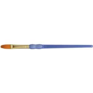  Crafters Choice Gold Taklon Oval Wash Brush 3/8 W 