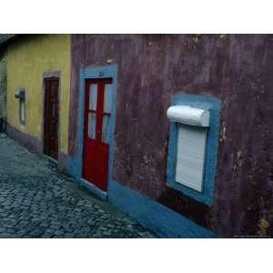 Small Painted Houses and Cobblestone Streets of Vila Do Condo, Vila Do 
