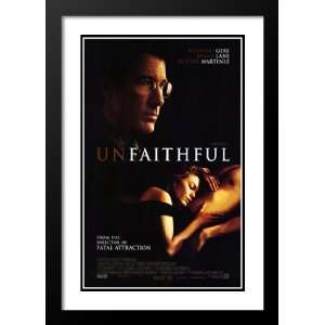  Unfaithful 20x26 Framed and Double Matted Movie Poster 