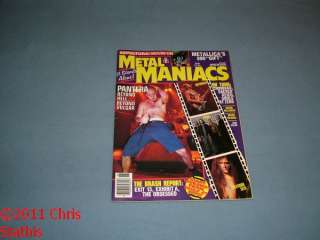 1994 Metal Maniacs Superstar Special Issue Vol. 11, No.2 June Pantera 