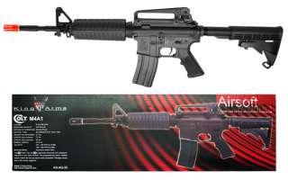 King Arms Colt M4A1 Automatic Electric Airsoft Rifle  