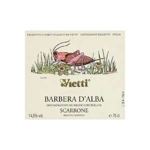  2008 Vietti Barbera DAlba Scarrone 750ml Grocery 