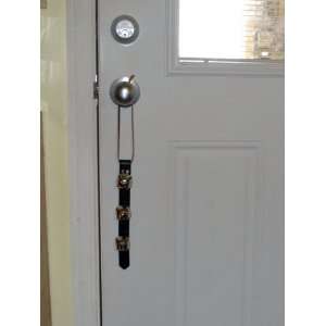   Door Bell 12 With 3 Silver Plated Sleigh Bells