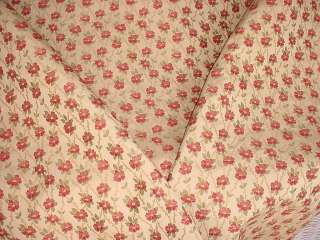 13Y SCHUMACHER COUNTRY FRENCH FLORAL BROCADE UPHOLSTERY Fabric  