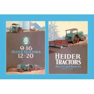  Heider Tractors 20x30 poster