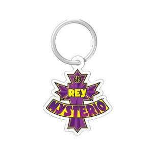          WWE Wrestling porte clés PVC Rey Mysterio Logo Toys & Games