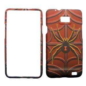   SGH I777 BLACK WIDOW SPIDER WEB COVER CASE Cell Phones & Accessories