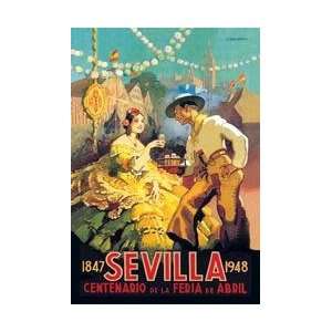   Sevilla Centenario de la Feria de Abril 20x30 poster