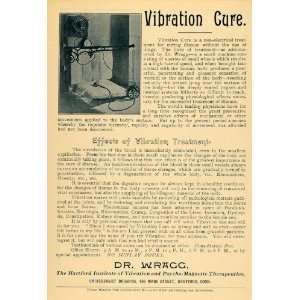   Vibration Machine Psycho Magnetic Therapy   Original Print Ad Home