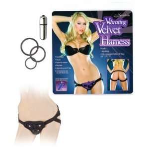  Vibrating Velvet Harness