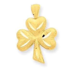  14k Shamrock Charm Jewelry