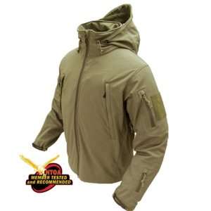 Condor Tactical Jacket   Coyote Tan Soft Shell  Sports 
