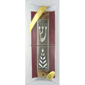   Mezuzah with Shema Israel Scroll by YourHolyLandStore 